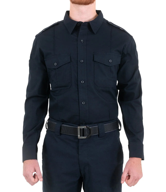 First Tactical Men's V2 PRO DUTY™ Uniform Shirt | Midnight Navy