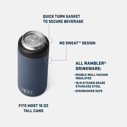 YETI RAMBLER 16 OZ COLSTER® TALL CAN COOLER