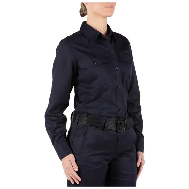 5.11 Tactical Women's Company Long-Sleeve Shirt | Fire Navy