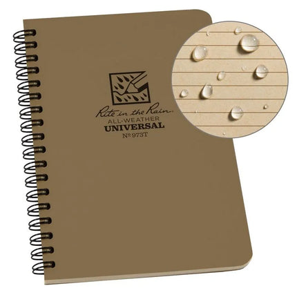RITE IN THE RAIN SIDE SPIRAL NOTEBOOK | UNIVERSAL PATTERN