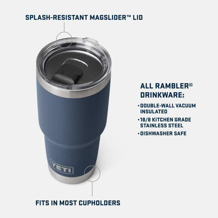 YETI RAMBLER 30 OZ TUMBLER