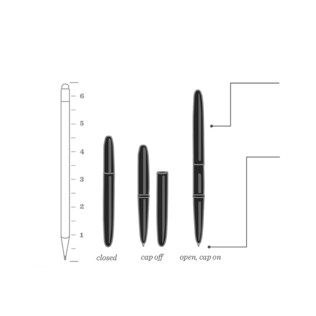 RITE IN THE RAIN ALL WEATHER METAL BULLET PEN