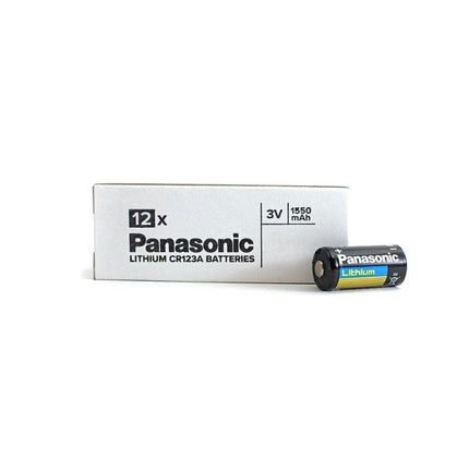 PANASONIC LITHIUM CR123A BATTERIES