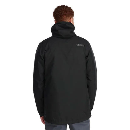 Outdoor Research Men's Foray 3-in-1 Parka - Black
