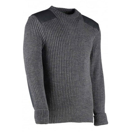 Woolly Pully | York Crew Neck Dark Grey | 