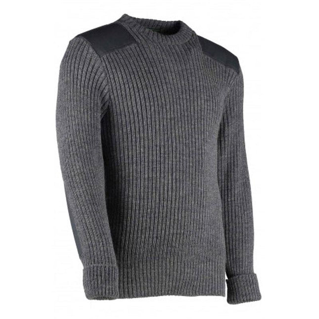 Woolly Pully | York Crew Neck Dark Grey | 