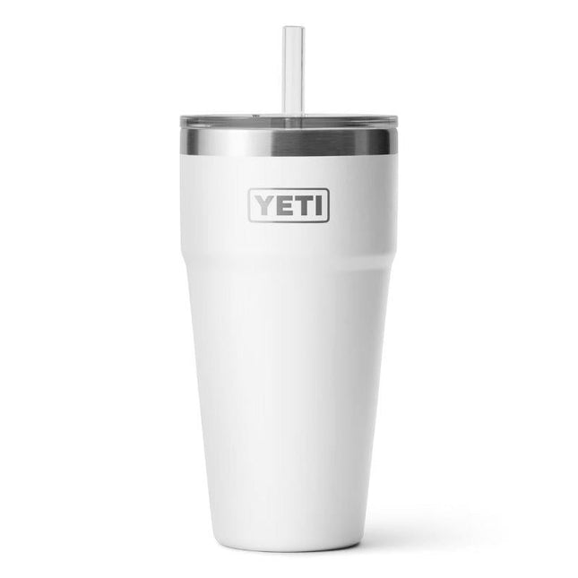 YETI RAMBLER 26 OZ STACKABLE CUP WITH STRAW LID