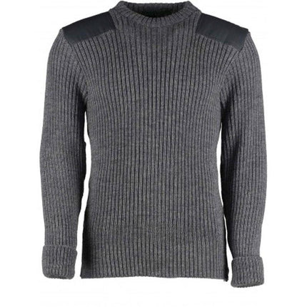 Woolly Pully | York Crew Neck Dark Grey | 