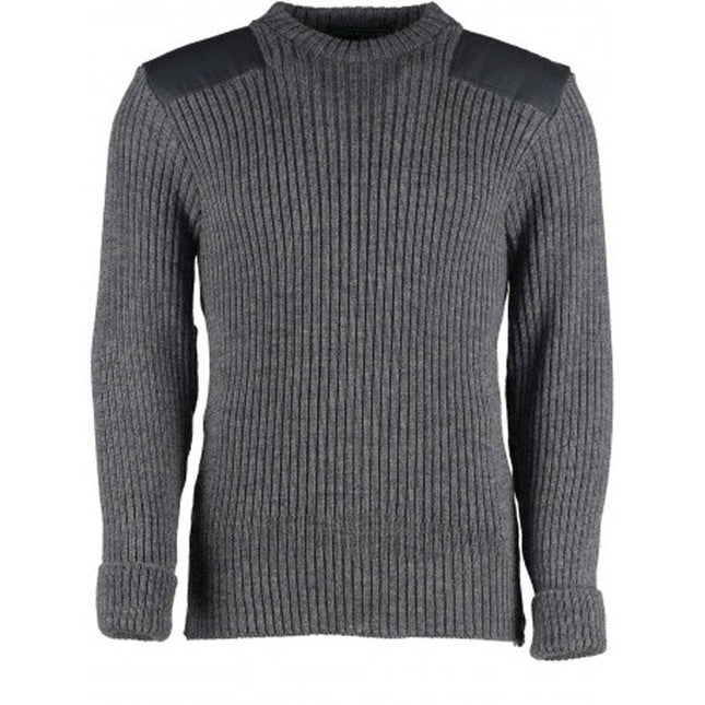 Woolly Pully | York Crew Neck Dark Grey | 