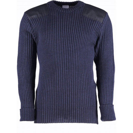 Woolly Pully | York Crew Neck Navy | 