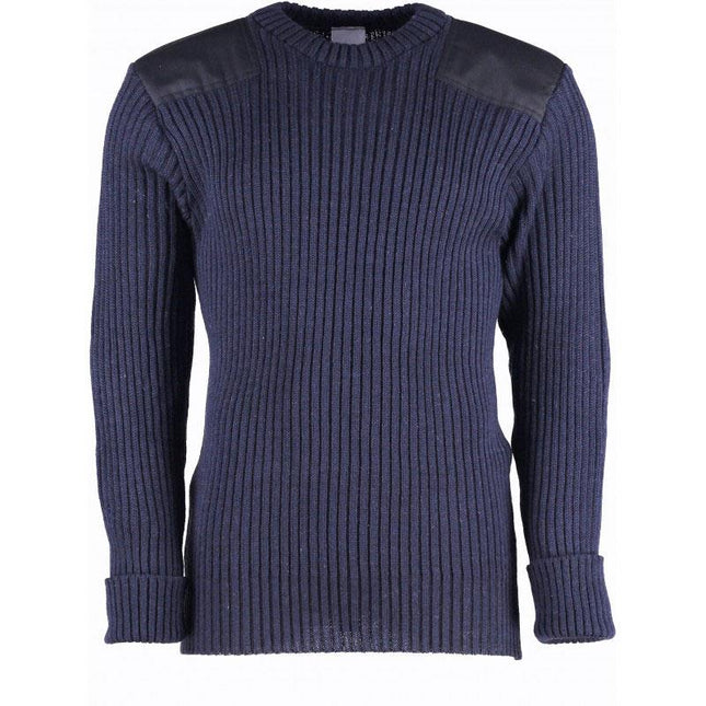 Woolly Pully | York Crew Neck Navy | 