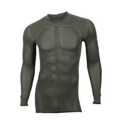 Aclima WoolNet crewneck M's (Olive Night) | 