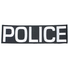 Police Patch Sew-On 2.2"x8"